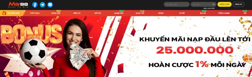 Review May88 - Nhà Cái Được Tuyến Được Yêu Thích Nhất 2024 1 Nhà cái may88 có gì nổi trội?