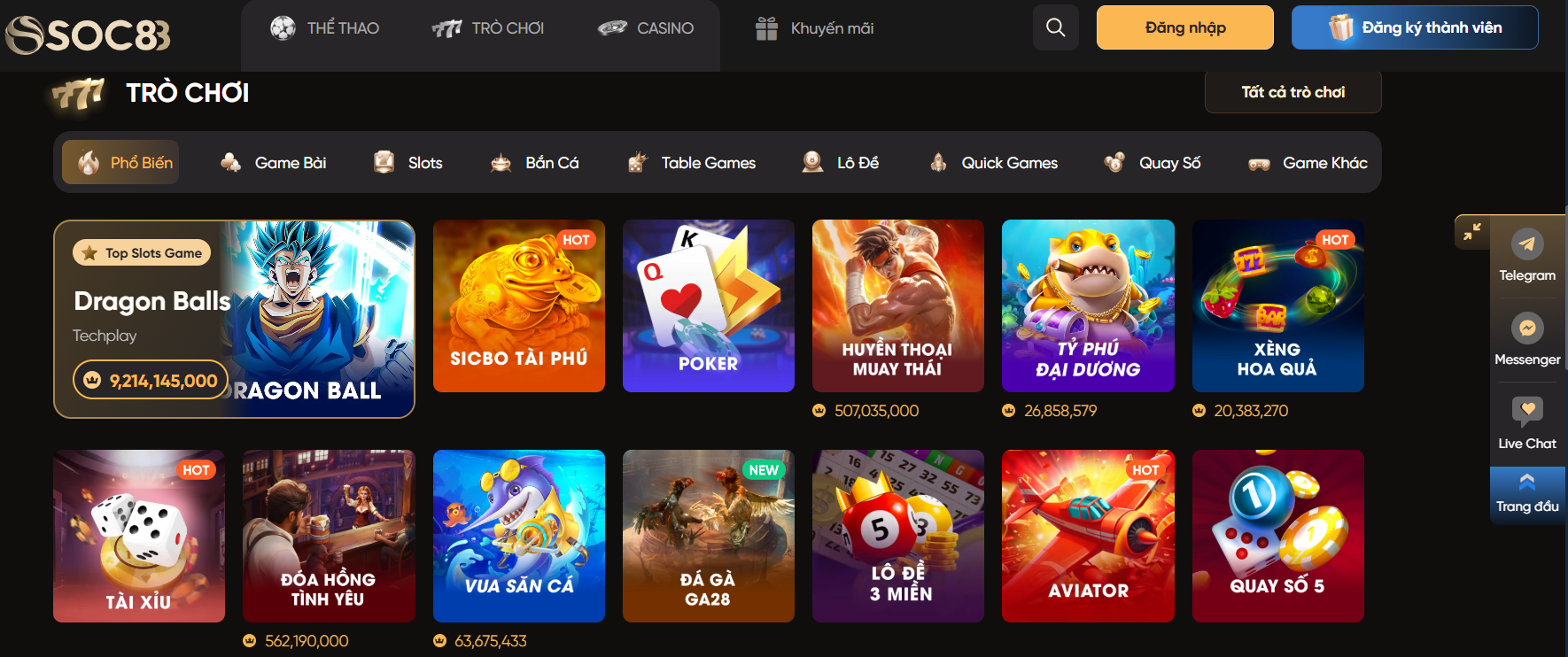 Soc88 - Nhà Cái Cá Cược Giải Trí Uy Tín Cực Hot Gần Đây 4 Trò chơi hấp dẫn