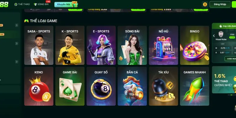 FO88 - Nhà Cái Giải Trí Cá Cược Đáng Tin Cậy Nhất Hiện Nay 4 Thế giới game nổi bật chỉ có tại FO88
